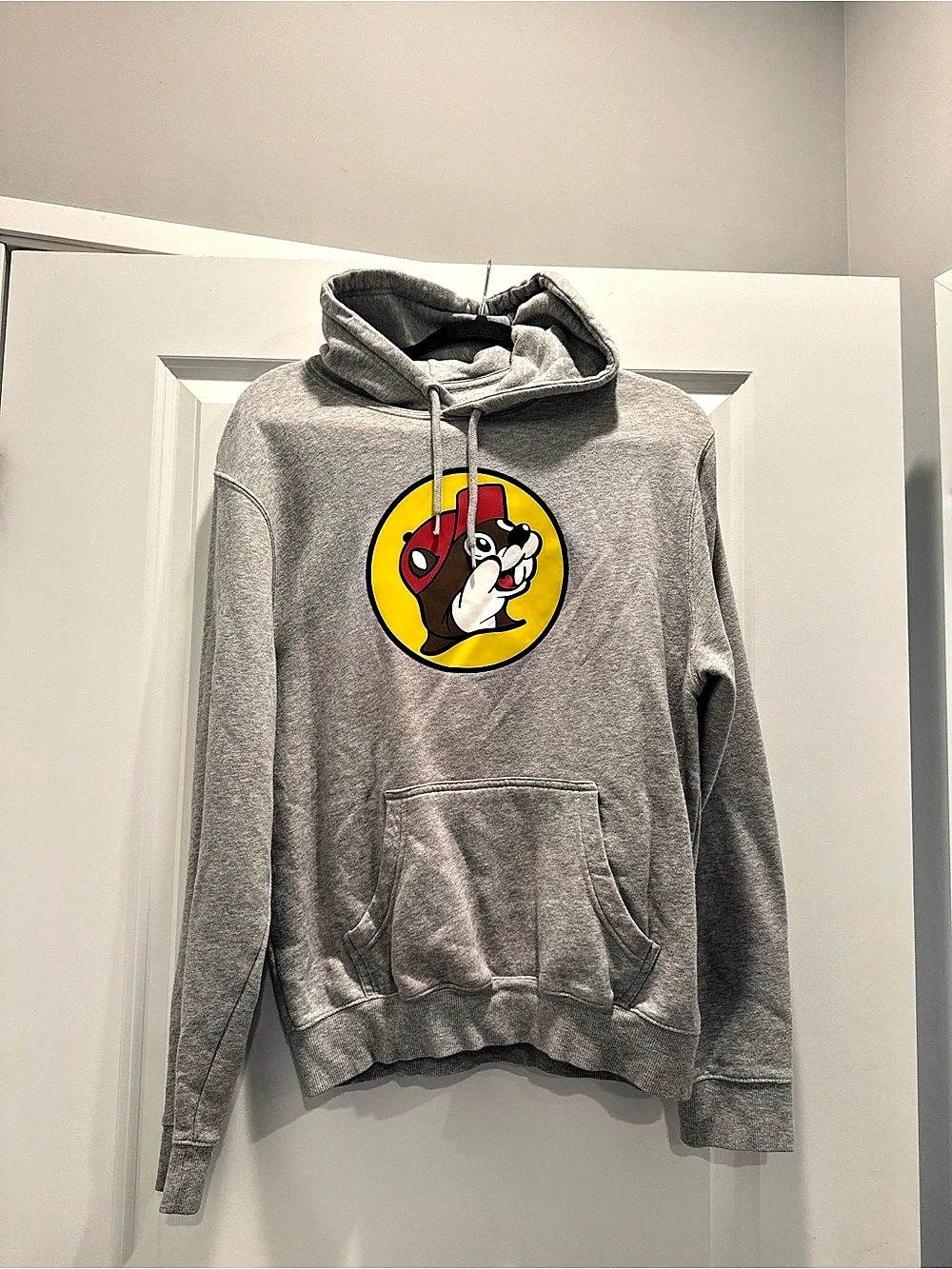 Graphic Hoodie in Gray Size Medium
